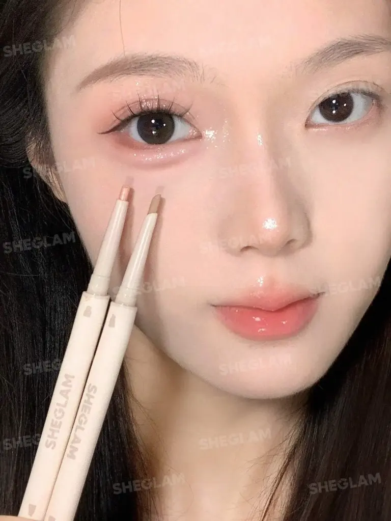 SHEGLAM Lumi-Eye Aegyo-Sal Pen Duo - Cookie Dough