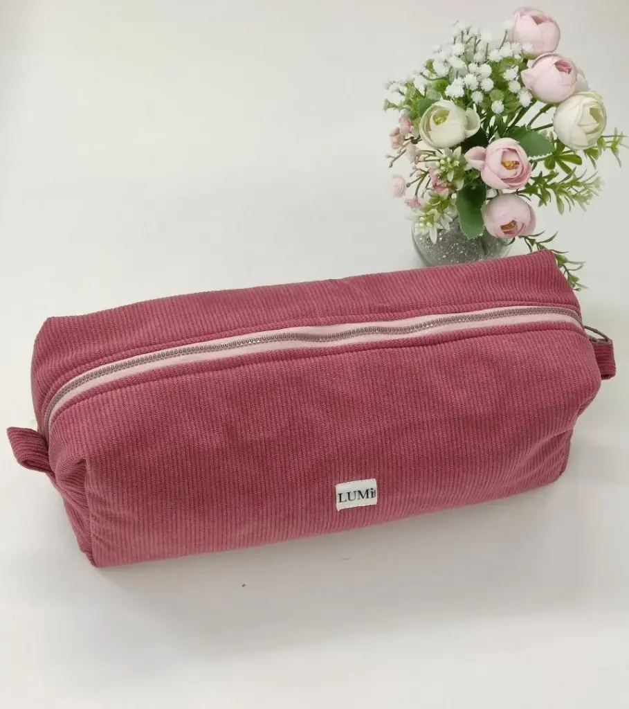 LUMi Corduroy XXL Pouch | Candy