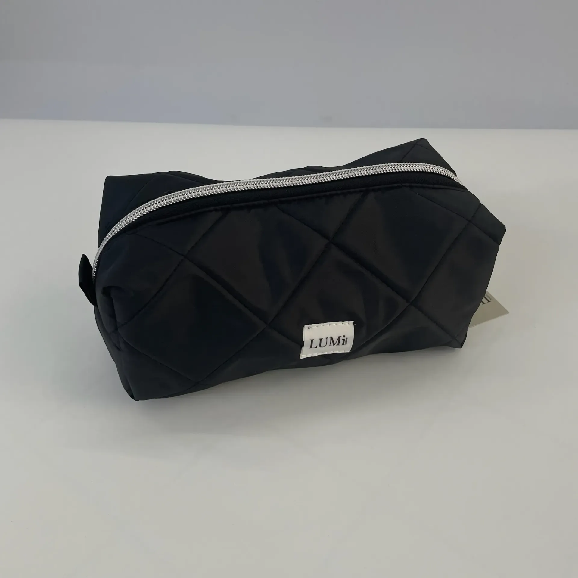 LUMi PU Nylon L Pouch - Black (Waterproof)