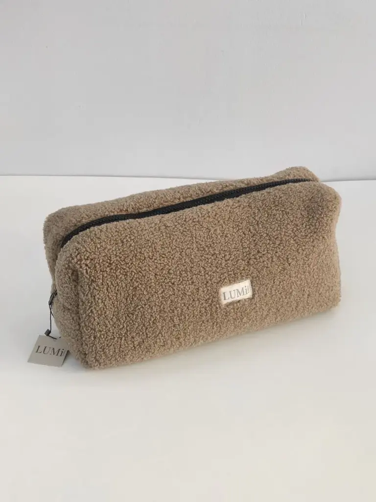 LUMi Fleece XXL Pouch - Taupe