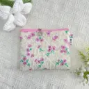 LUMi Pastel Garden Mini Zipper Wallet #7 Violet Petal