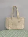 LUMi Corduroy Everyday Tote #10 Cream