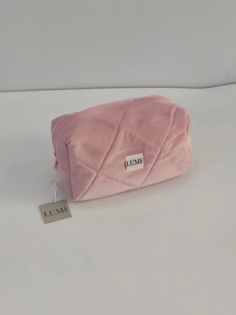 LUMi LUXE Velvet Pouch - Blush (Regular)