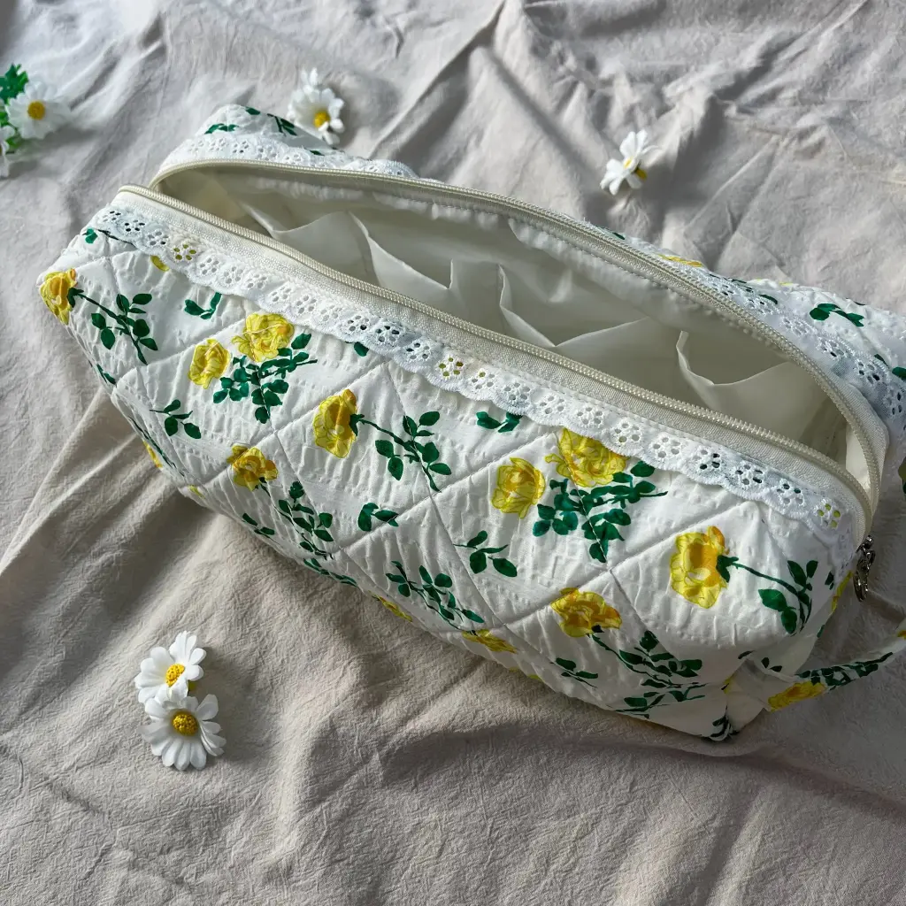LUMi Archive XXL Pouch | Golden Bloom