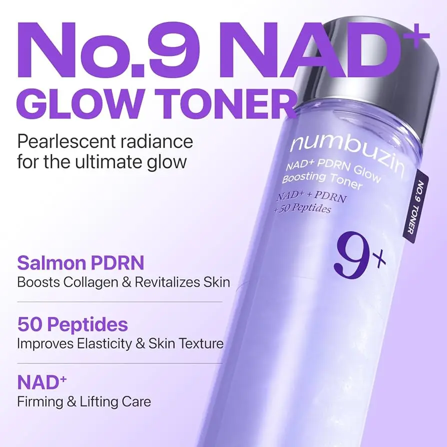 Numbuzin No.9 NAD+ PDRN Glow Boosting Toner