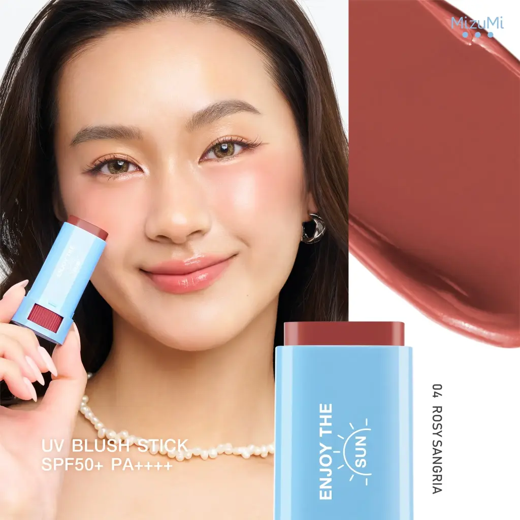 MizuMi UV Blush Stick 04 Rosy Sangria