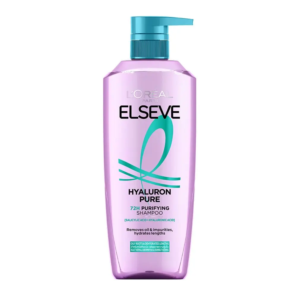 L'Oréal Hyaluronic Pure Purifying Shampoo 400ml