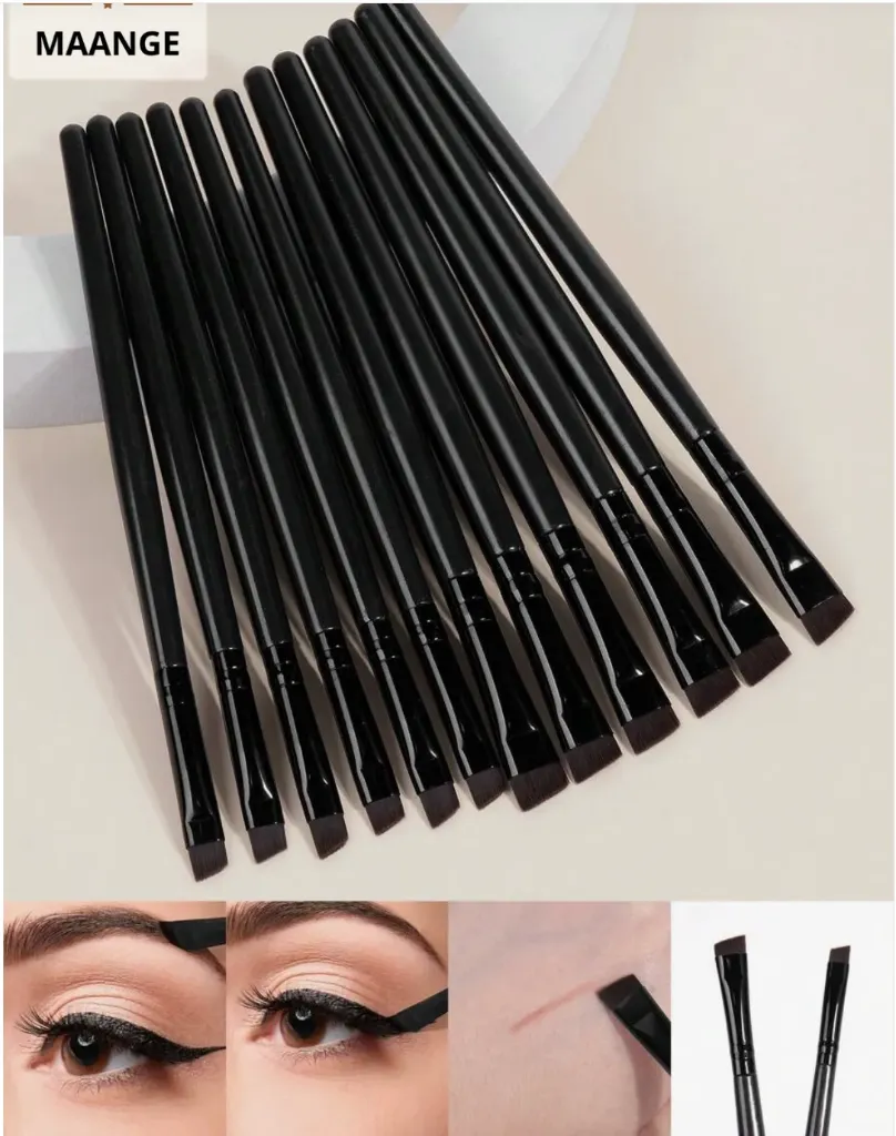MAANGE 12pcs Professional Eyebrow Makeup Brush