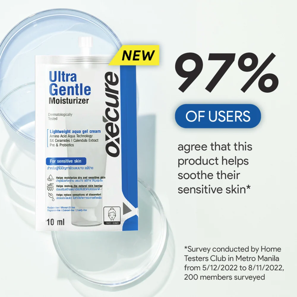 Oxecure Ultra Gentle Moisturizer 10ml Pack