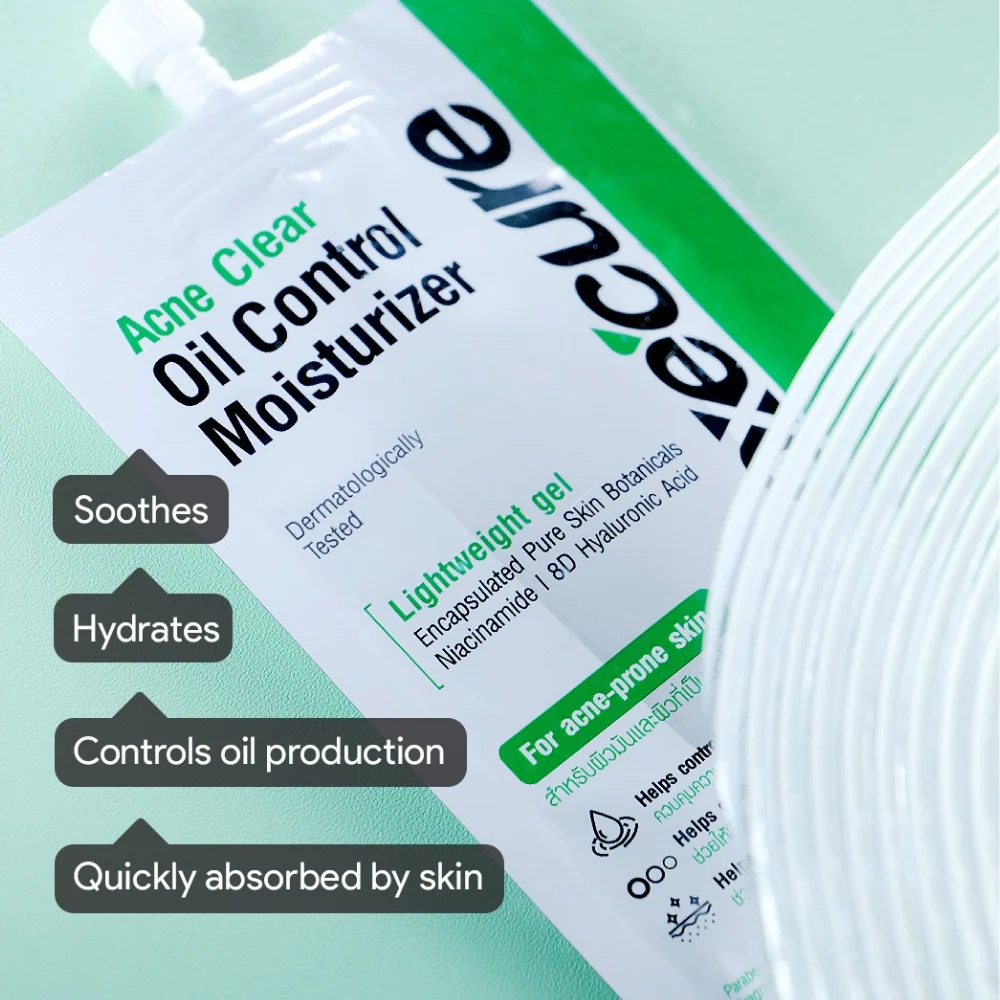 Oxecure Acne Clear Oil Control Moisturizer 10ml Pack