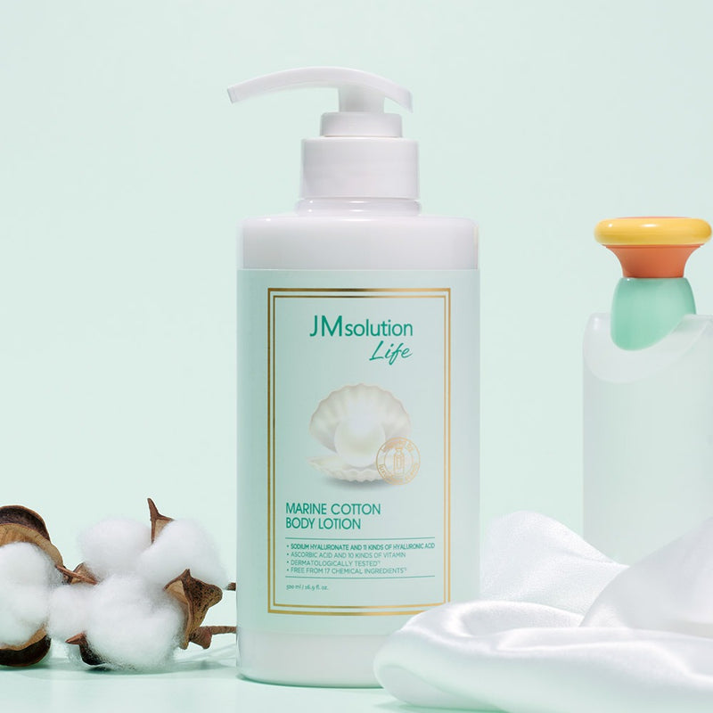 JMsolution Body Lotion 500ml Marine Cotton