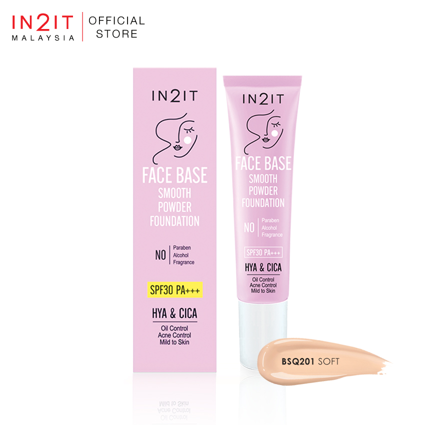 IN2IT Face Base Smooth Powder Foundation SPF30 PA+++ Soft