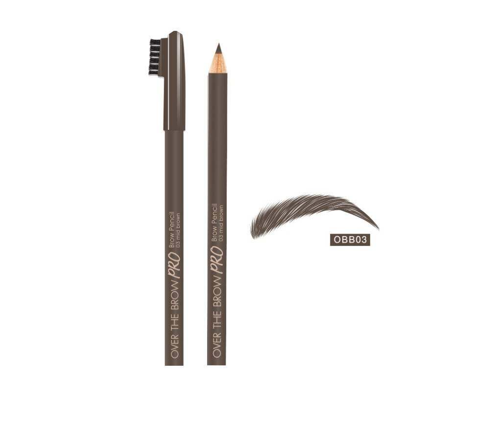IN2IT Over The Brow Pro Brow Pencil - Mid Brown