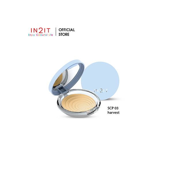 IN2IT UV Shine Control Sheer Face Powder With Oil Control SPF 15 PA++ - SCP03 Harvest