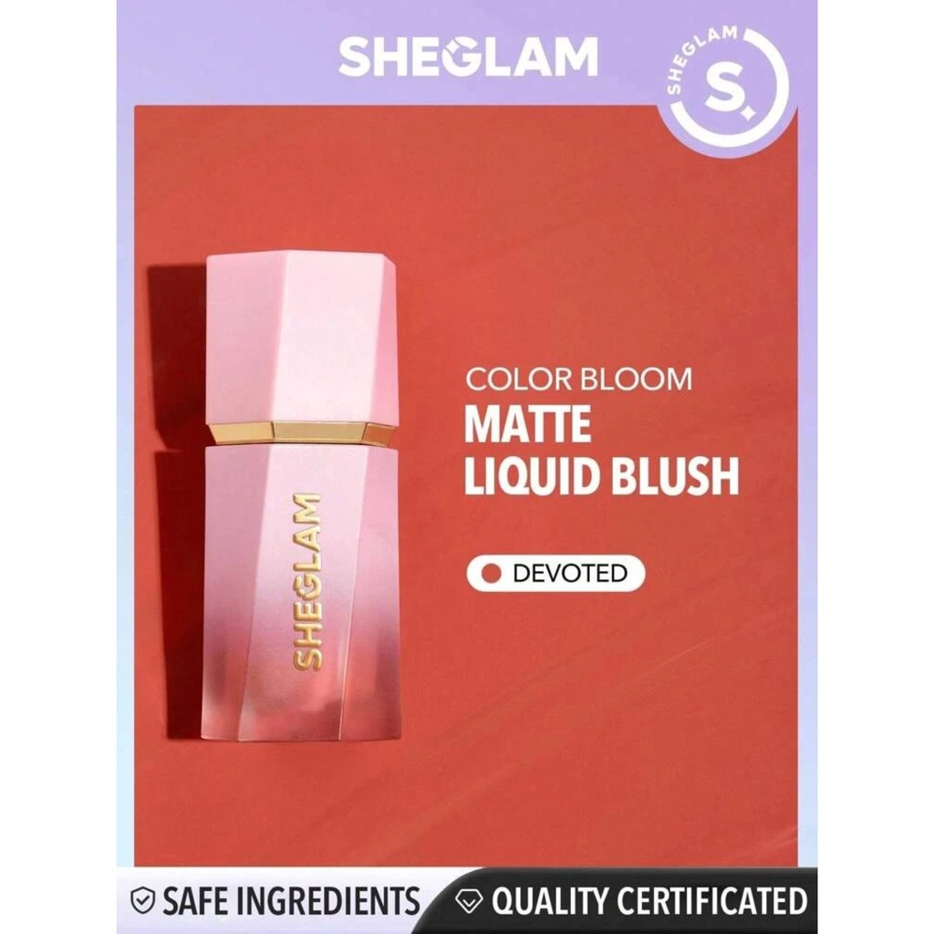 SHEGLAM Liquid Blush Matte - Devoted