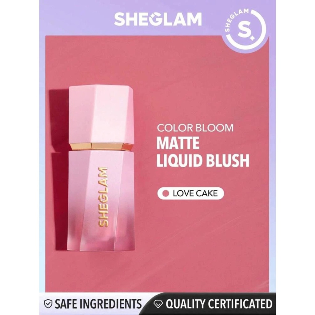 SHEGLAM Liquid Blush Matte - Love Cake