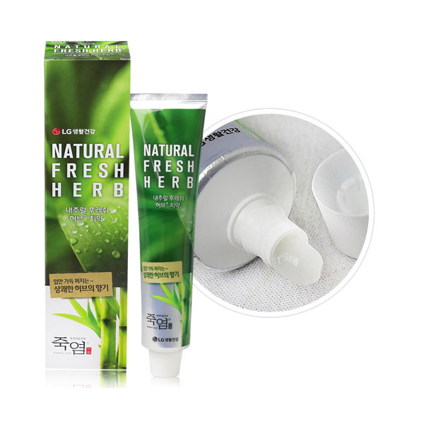 LG Natural Fresh Herb Toothpaste 160g