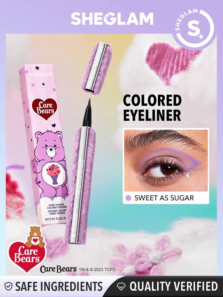 SHEGLAM X Care Bears Sweet Wishes Colored Eyeliner - Sweet as Sugar