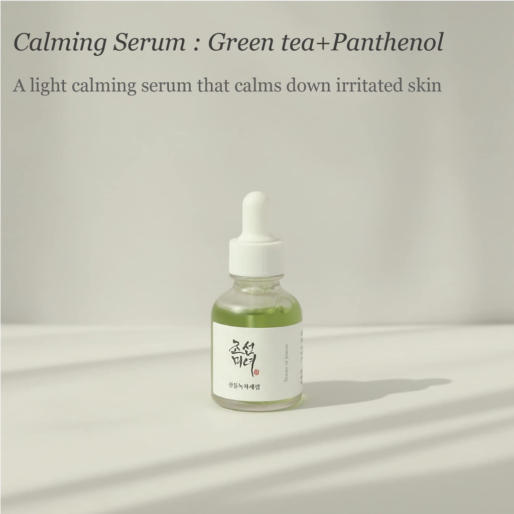 BOJ Calming Serum Greentea + Panthenol