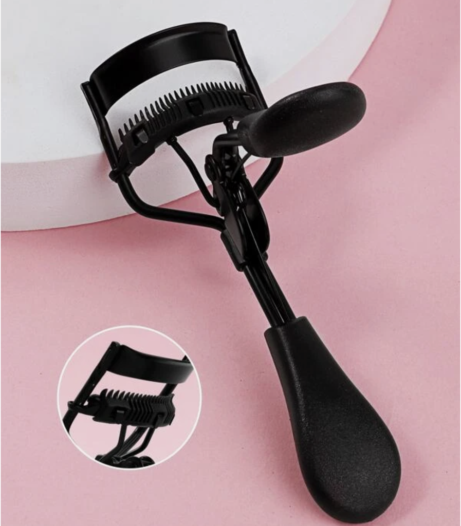 [sb2303107995819400] Stainless Steel Eyelash Curler, Black
