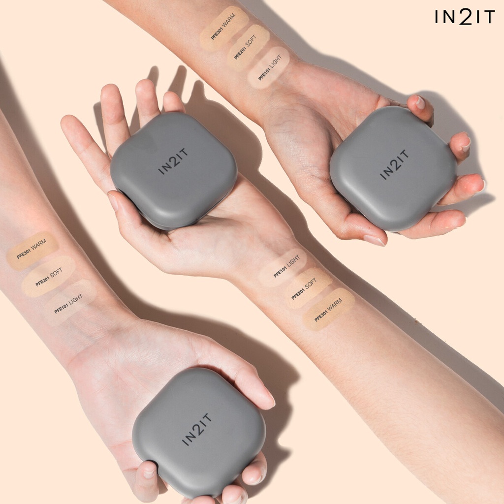 IN2IT Facefinity Smooth 2 way Foundation SPF35 PA+++ - PFE201 Soft