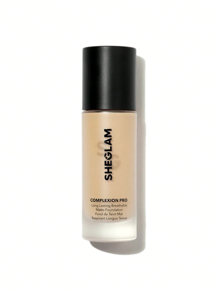 SHEGLAM Complexion Pro Long Lasting Matte Foundation - Shell