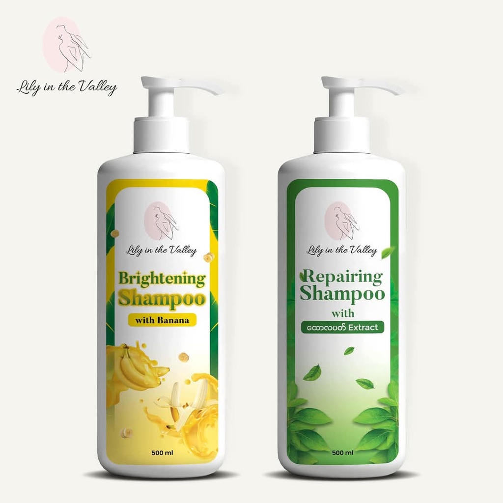 Lily In The Valley Brightening Shampoo With Banana 500ml