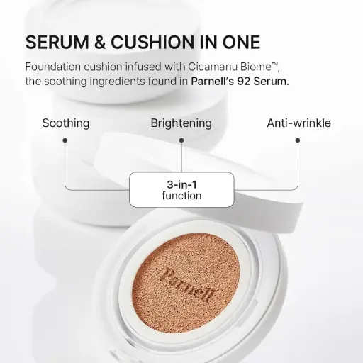 Parnell Cicamanu Serum Cushion 15g 19N Neutral Porcelain