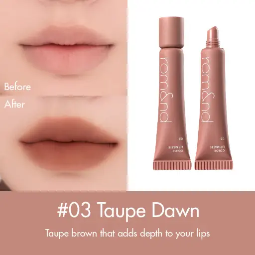 Romand Color Lip Matte 03 Taupe Dawn