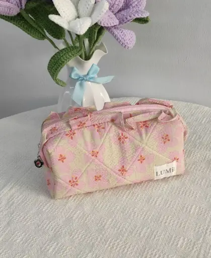 LUMi Pastel Garden L Pouch #14 Lilac Pop