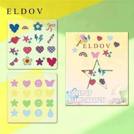 Eldov Coverup Blemish Patches 32ea