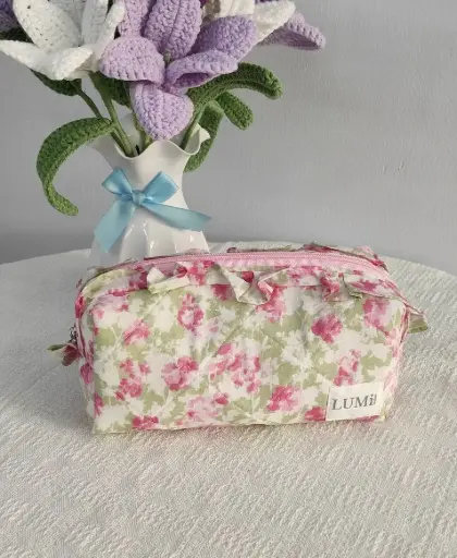 LUMi Pastel Garden L Pouch #16 Wildberry Cloud