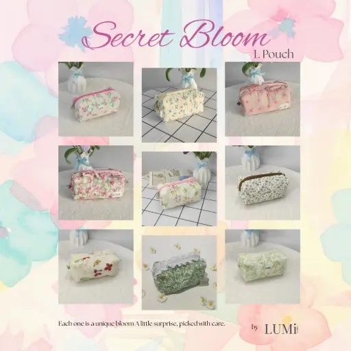 LUMi Archive Secret Bloom - L Pouch