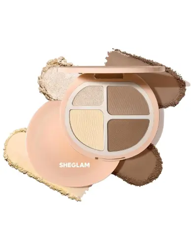 SHEGLAM Hypersculpt Highlight & Contour Palette - Cool