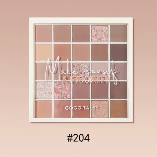 Gogo Tales Play 25Colours Eyeshadow Palette #204