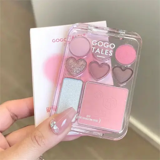 Gogo Tales Sweetheart Blush & Eyeshadow Palette #G01