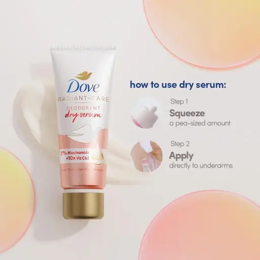 Dove Deodorant Dry Serum Niacinamide + Vit C&E