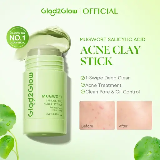 Glad2Glow Real Mugwort Clay Mask Stick
