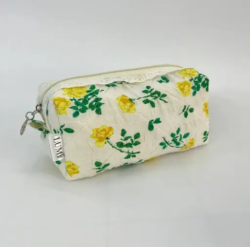 LUMi Archive L Pouch - Golden Bloom