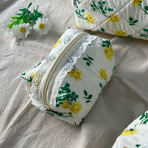 LUMi Archive Mini Pouch - Golden Bloom