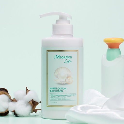 JMsolution Body Lotion 500ml Marine Cotton
