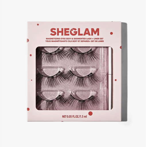 SHEGLAM Magnetizing Eyes Sexy & Segmented Lash + Liner Set