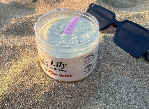 Lily In The Valley Rice Scrub 