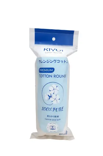 [CR80-02] Kiyoi 3 Layers Cotton Rounds 80 Count